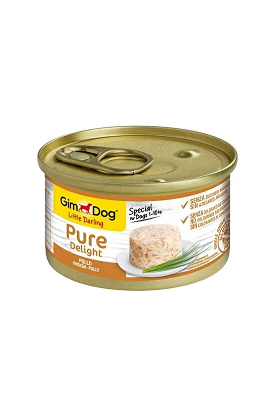 Fileto Tavuklu Yetişkin Konserve Köpek Maması 1 Adet 85 Gr