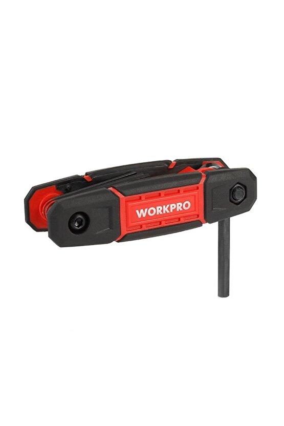 WP222029 9 Parça CR-V İnç Çakı Tipi Profesyonel Allen Anahtar Takımı