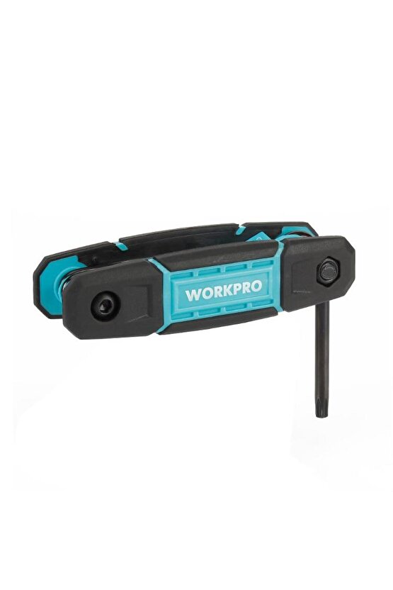 WP222030 8 Parça CR-V Çakı Tipi Torx Profesyonel Allen Anahtar Takımı