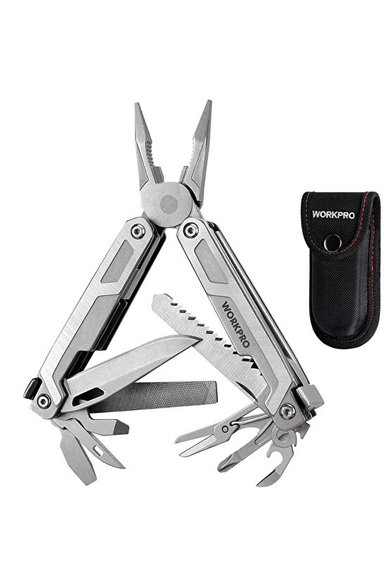 WP382008 16 IN 1 Çok Fonksiyonlu Profesyonel Pense Seti + Taşıma Kılıfı