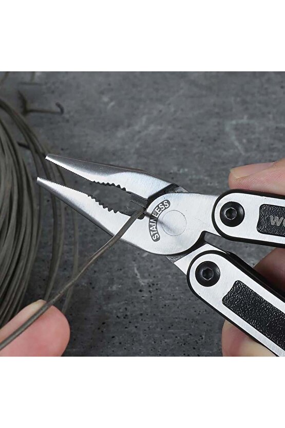 WP382009 15 IN 1 Çok Fonksiyonlu Profesyonel Pense Seti + Taşıma Kılıfı