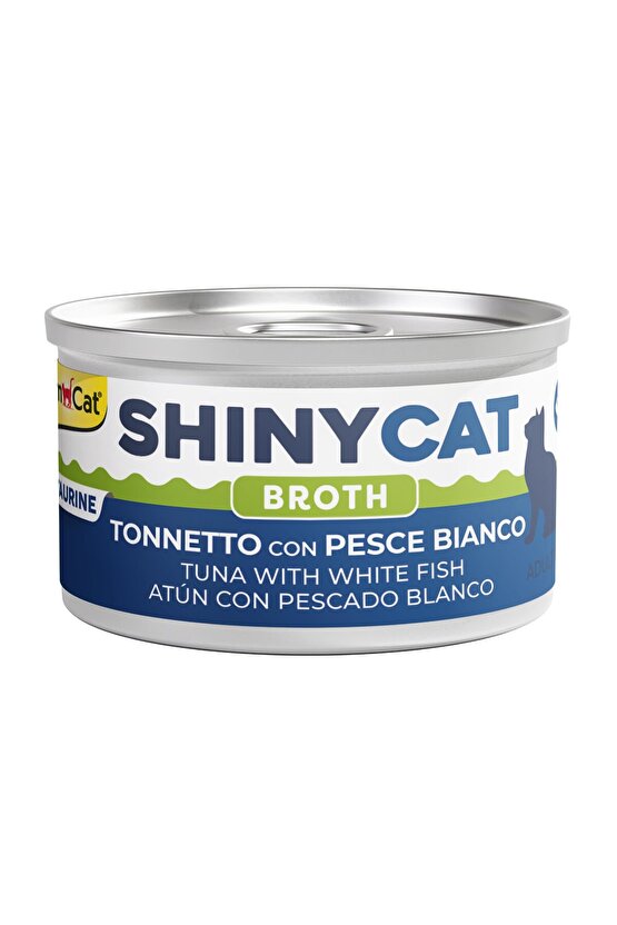 Shinycat Broth (SOS IÇİNDE) Ton Balıklı Kedi Konservesi 70gr