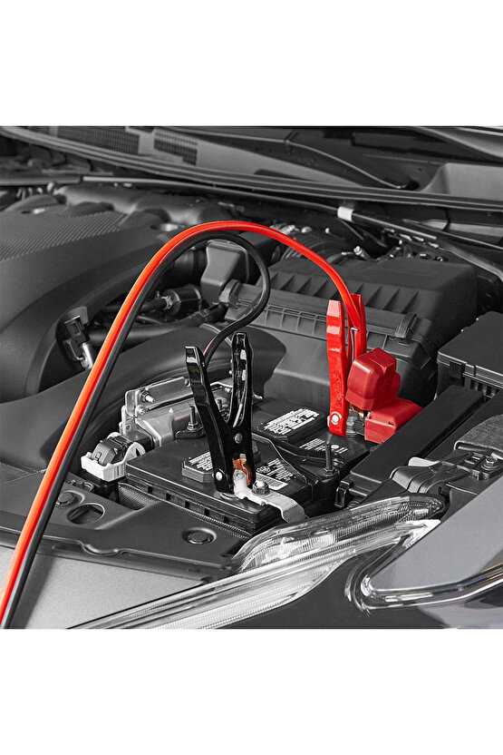 ML4002 6V12V24V 500Amper 2,5Metre 10mm² Akü Takviye Kablosu