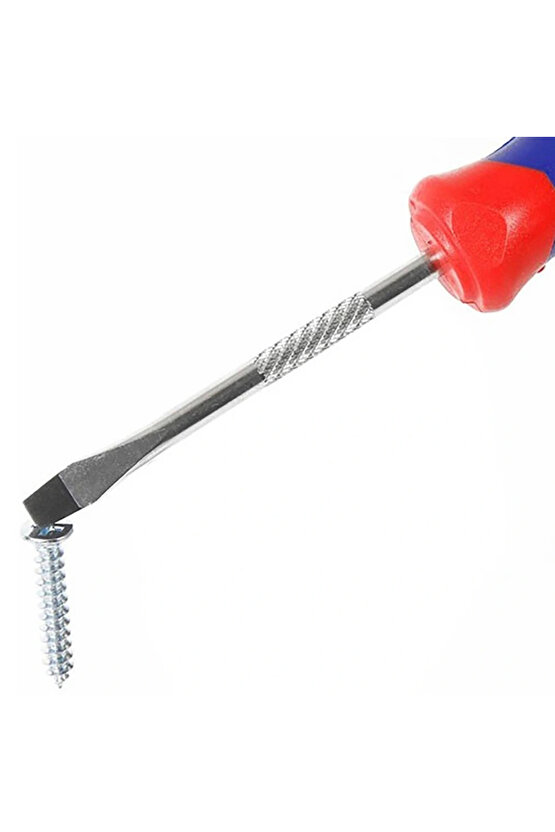 WP221016 5.5x100mm CR-V Manyetik Profesyonel Düz Tornavida