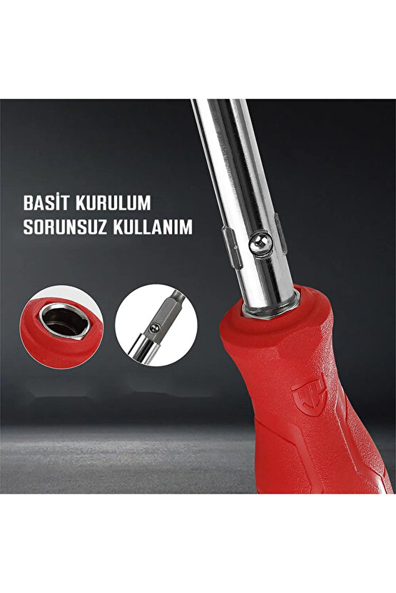 WP221066 6-IN-1 Çok Fonksiyonlu Değişken Uçlu Profesyonel Tornavida Seti