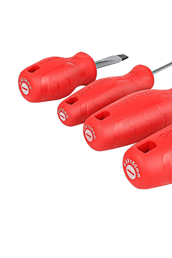 WP200502 8 Parça CR-V Manyetik Profesyonel Tornavida Seti