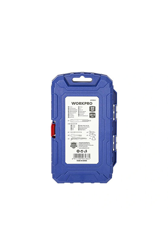 WP200541 32 Parça CR-V Hassas ElektronikçiTelefoncu Profesyonel Onarım Seti