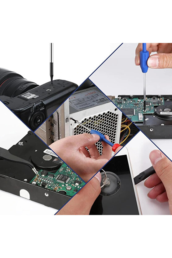 WP200531 12 Parça CR-V Elektronikçi Hassas Profesyonel Onarım Seti