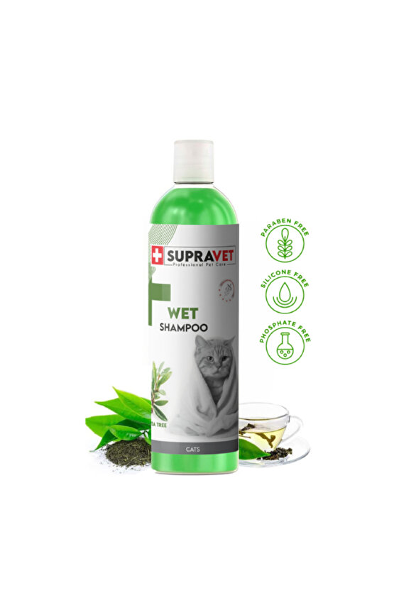 Shampoo Çay Ağacı Özlü Kedi Şampuanı 200 Ml