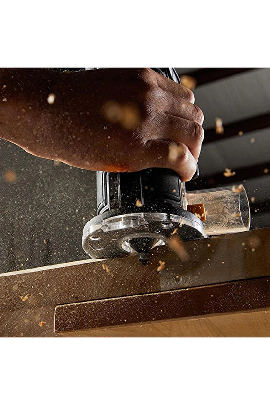 KUD26.91 20Volt Kömürsüz 68mm Devir Ayarlı Şarjlı Profesyonel Avuç İçi El Frezesi Formika Tır