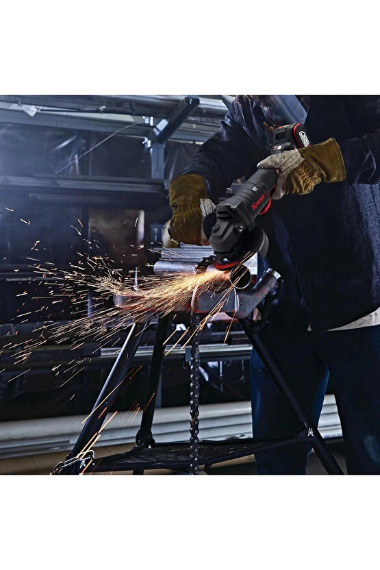 KUH04.1 20Volt 5.0Ah. Li-ion Çift Akülü 125mm Kömürsüz Profesyonel Devir Ayarlı Alttan Tetikli