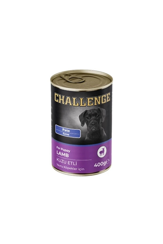Pate Kuzu Etli Yavru Konserve Köpek Maması 1 Adet-400 Gr