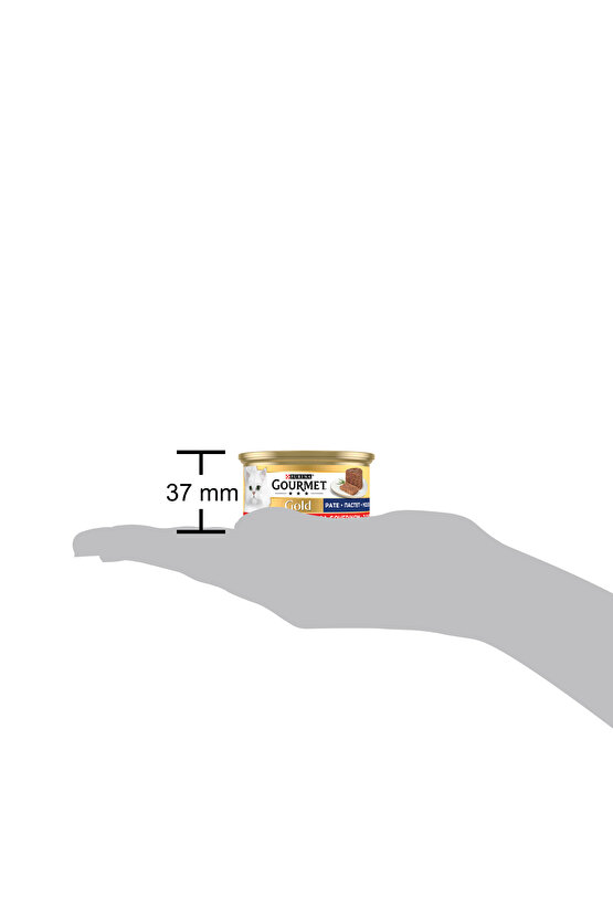 Parça Sığır Etli Yetişkin Konserve Kedi Maması 85 Gr