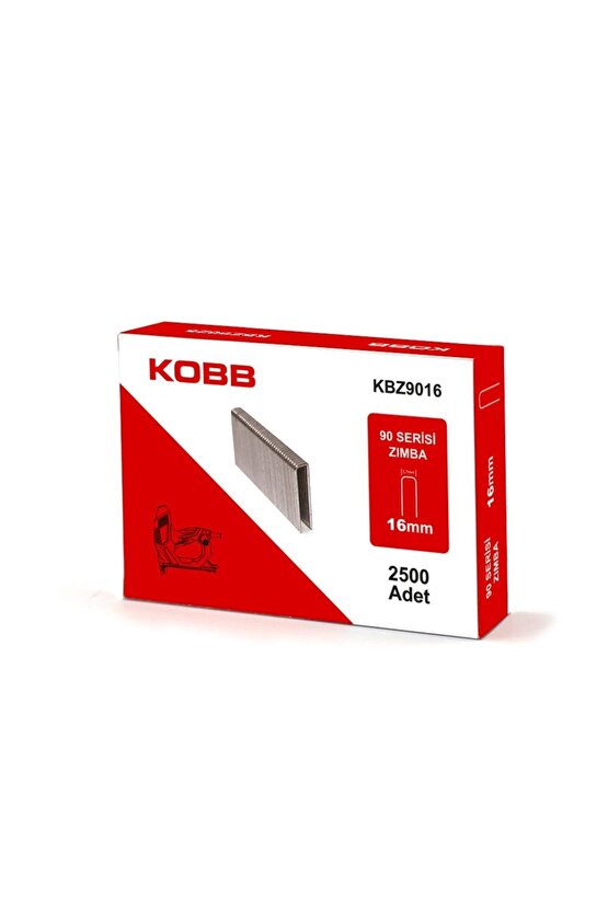 KBZ9016 16mm 2500 Adet 90 Serisi Ağır Hizmet Tipi Zımba Teli