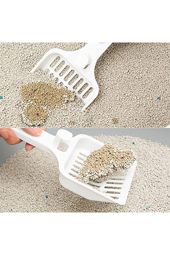 Clumping White Gül Kokulu Topaklanan Kedi Kumu TR-1 Adet-İnce Taneli-Topaklaşan-8 Lt