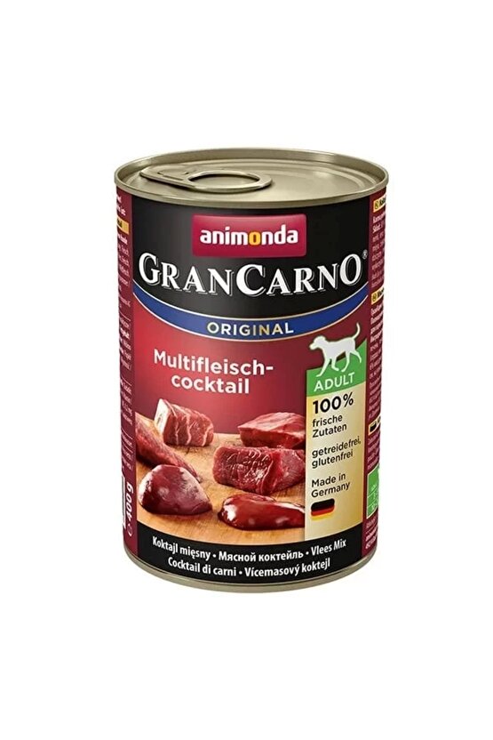 Karışık Etli Köpek Yetişkin Konservesi 1 Adet 400 Gr