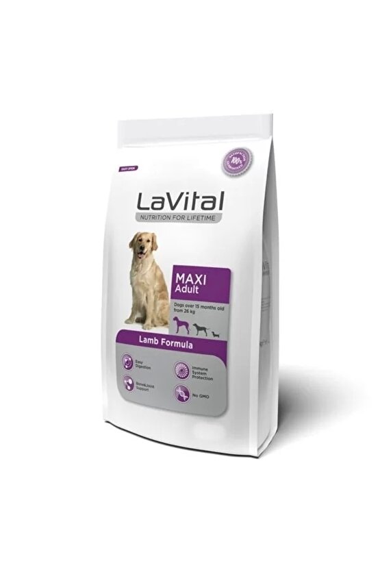 Lavital Büyük Irk Kuzulu Yetişkin Köpek Maması 15 Kg