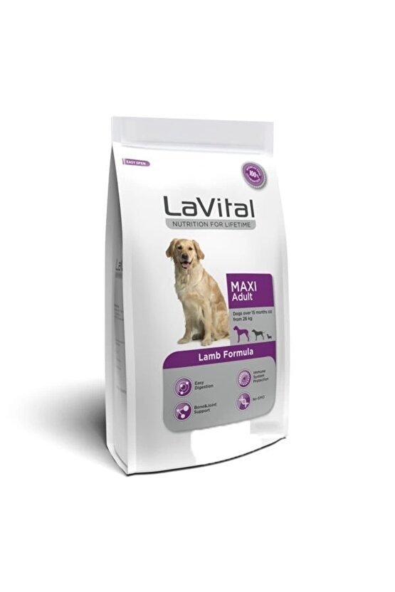 Lavital Büyük Irk Kuzulu Yetişkin Köpek Maması 15 Kg