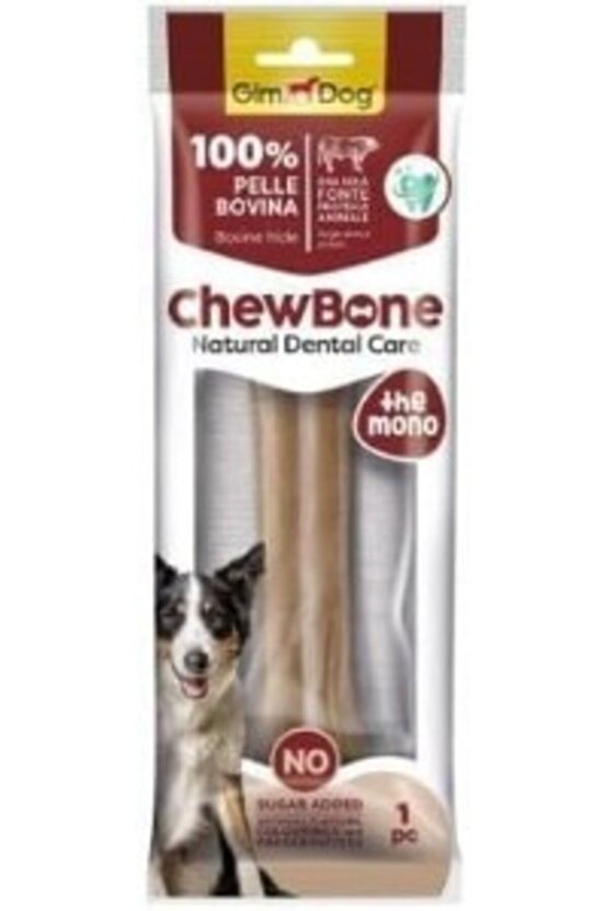 Chew Bone Diş Sağlığı Destekleyici Naturel Press Köpek Çiğneme Kemiği 150 Gr 20 Cm 1 Adet