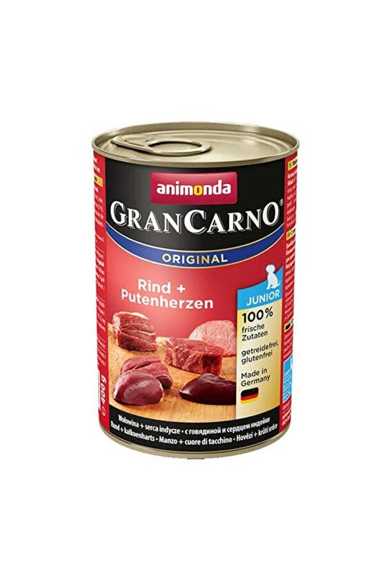 Animonda Biftek ve Hindili Yavru Köpek Konservesi 400 Gr