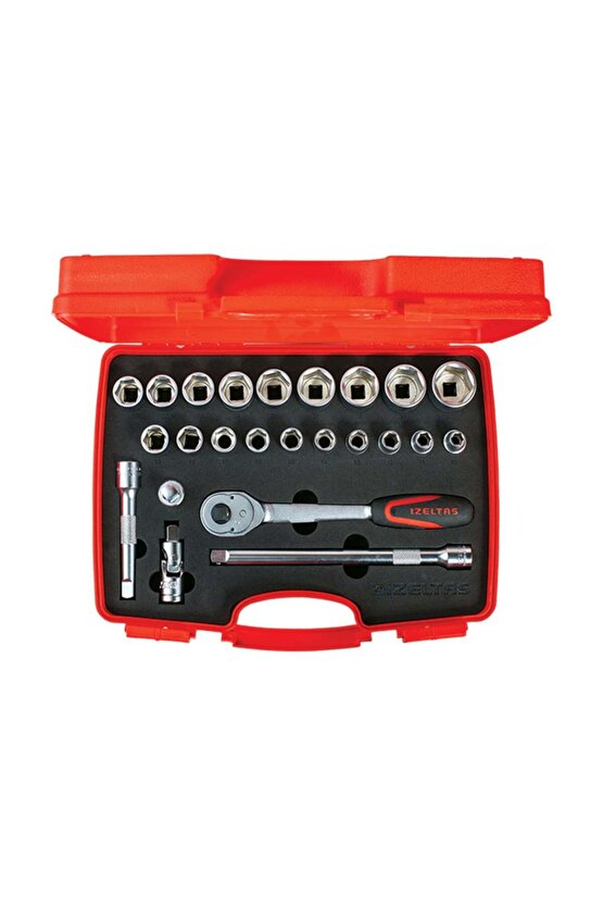 IZELTAS 12 Altı Köşe Lokma Takımı 24 Parça