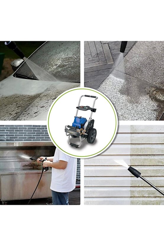 MPX230HDR Trifaze 400Volt 7400Watt 230Bar İndüksiyon Motorlu Ağır Hizmet Basınçlı Yıkama Ma