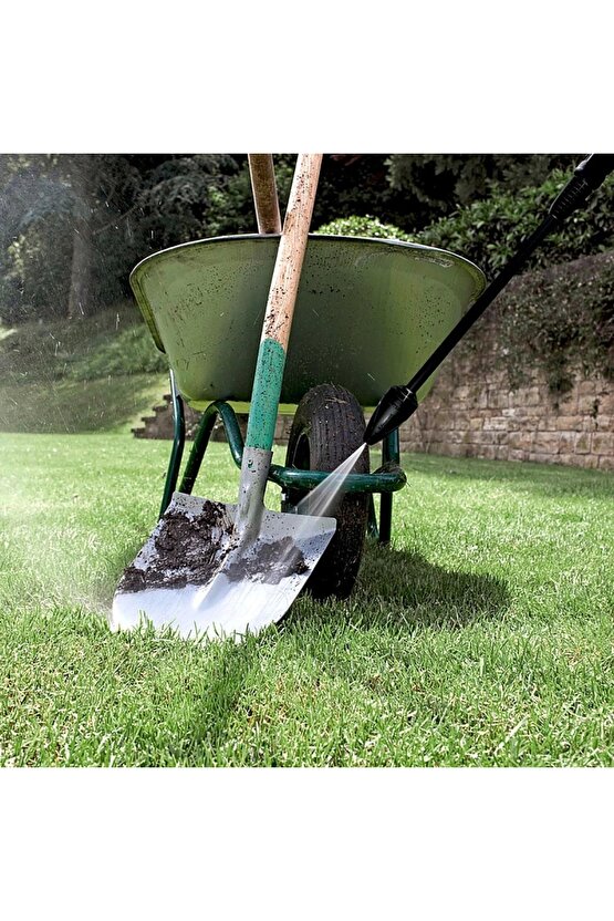 MPX19ELP 1900Watt 140Bar Profesyonel Basınçlı Yıkama Makinesi + ZeminAraç Yıkama Fırçası