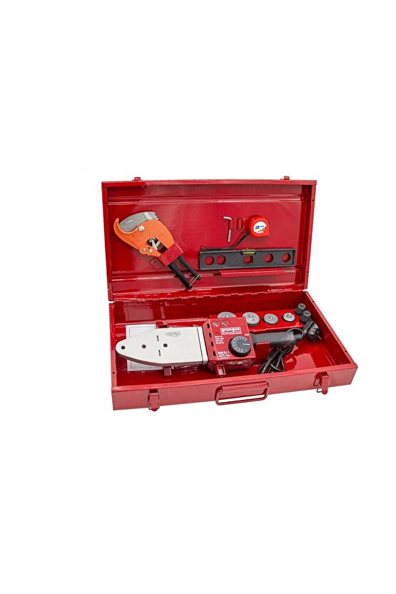 GRKM05-SET 1550W Profesyonel Plastik Boru Kaynak Makinesi Setli