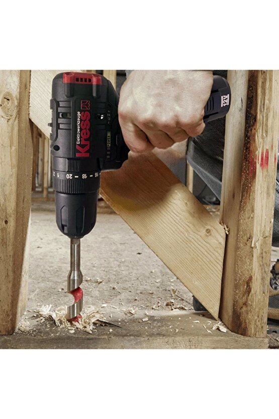 KUG02 12Volt2.0Ah. Li-ion Çift Akülü Kömürsüz Profesyonel Darbeli Matkap+Darbeli Tornavida Ko