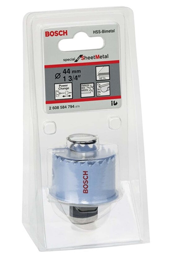 Special Serisi Metal Ve Inox Malzemeler için Delik Açma Testeresi 44 mm