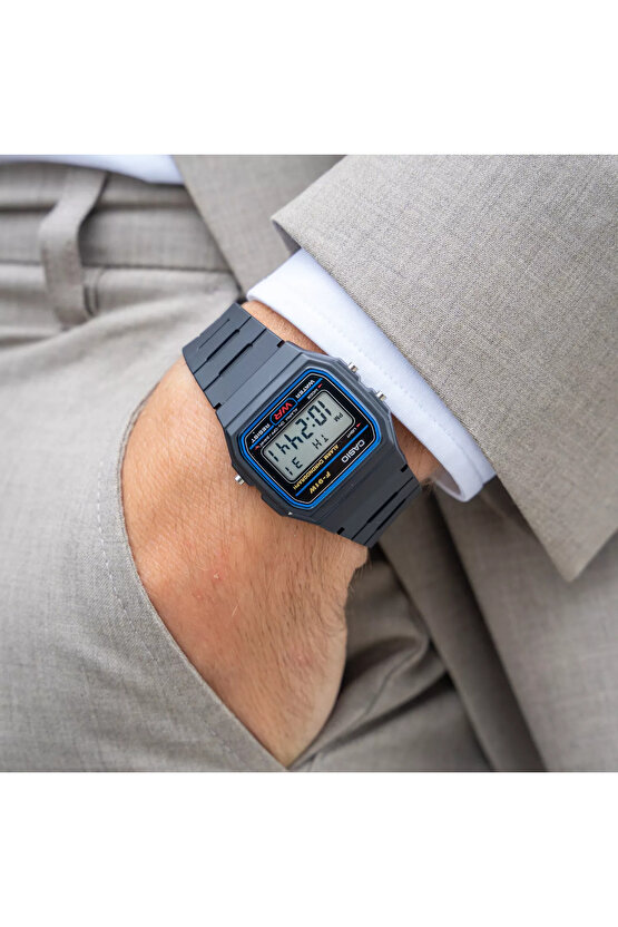 F-91W-1DG Retro Plastik Dijital Erkek Kol Saati