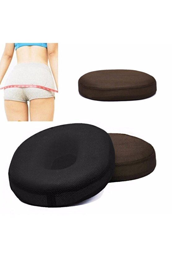 Ortopedik Oturma Simidi Ortası Açık Halka Şeklinde Minderi Koltuk Sandalye Yastığı