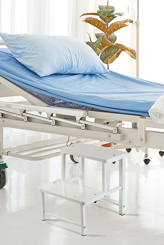 Demonte Profil Gövdeli Eskabo Muayene Masası Basamağı ,basamaklı Mutfak Tabure , Mutfak Merdiveni