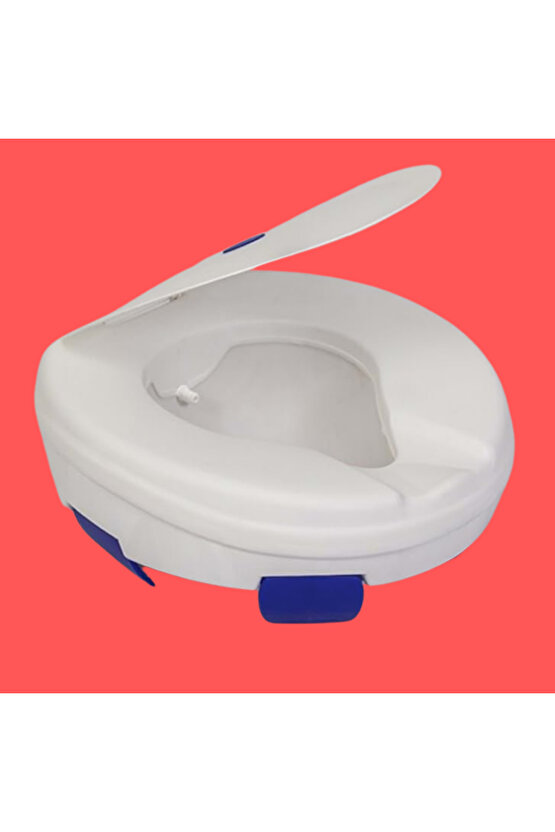 Tuvalet - Klozet Yükseltici Aparat - Kapaklı ve Taharet Musluklu