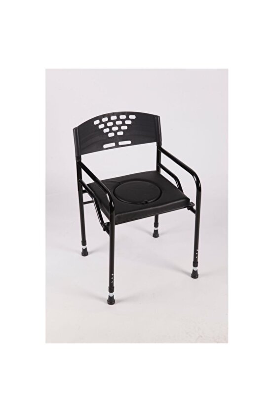 Yumuşak Derili Deri Döşemeli Hasta Klozeti Katlanabilir