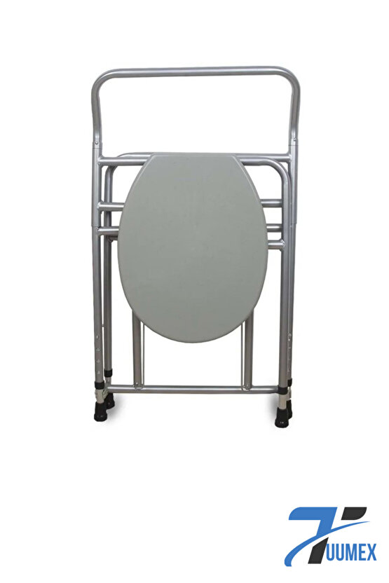 Seyyar Katlanabilir Hasta Yaşlı Tuvalet Sandalyesi Klozetli Wc Li Oturak