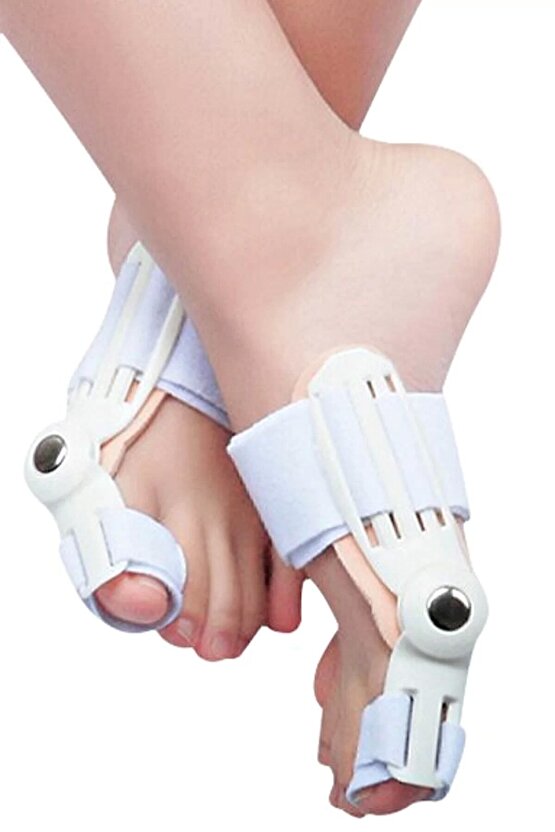 1 Adet Ayak Baş Parmak Kemik Düzeltici Halluks Valgus Ayak Bakımı Bunyon Koruyucu Gece Ateli