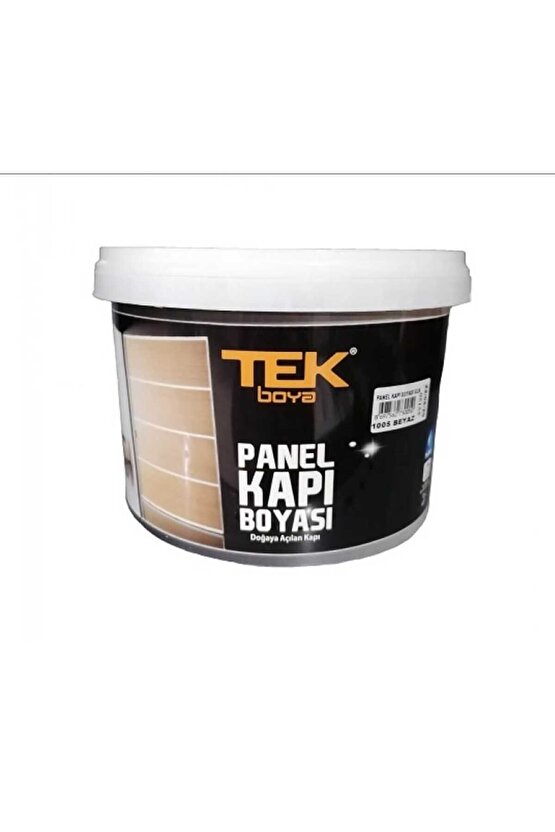 REMONT Tek Boya Panel Kapı Boyası Su Bazlı Beyaz Renk Kod : 1005 - 2,5 Litre