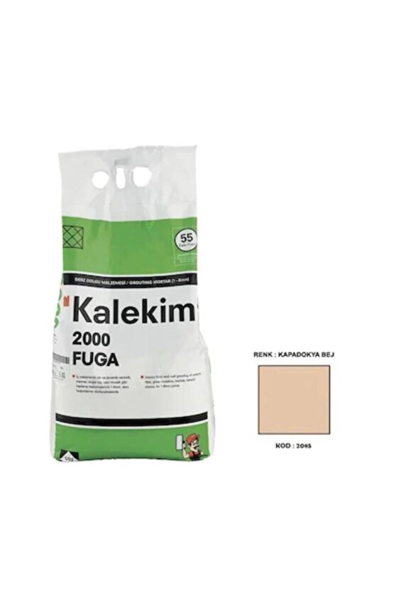 Kalekim Fugaflex Kapadokya Bej 5 Kg