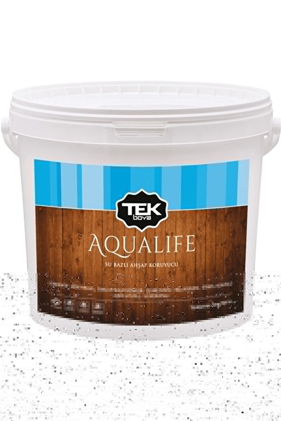 Aqualıfe Su Bazlı Ahşap Koruyucu 2,5lt Kestane