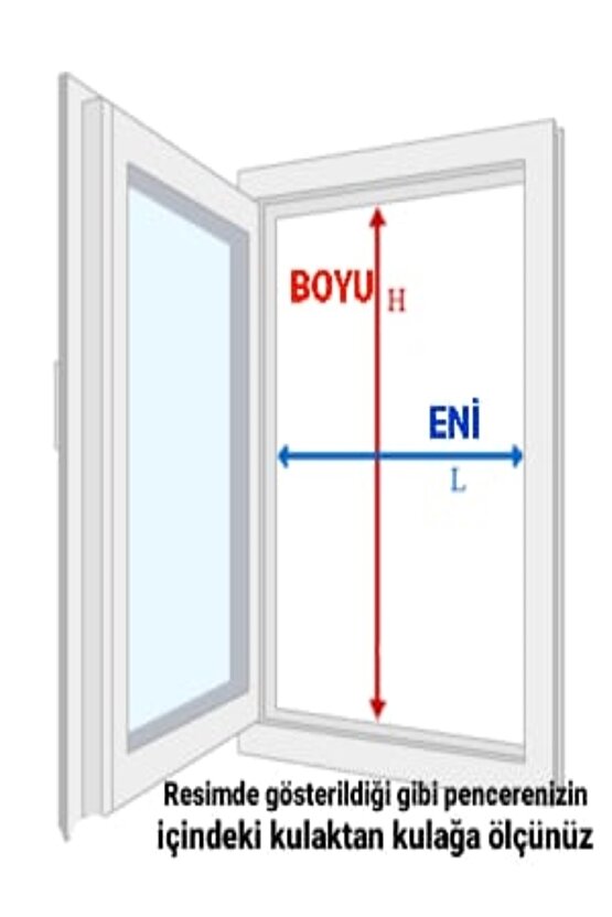 80 X 190cm Arası Plise Sineklik Pencere Sineklik Pileli Sürgülü Sineklik