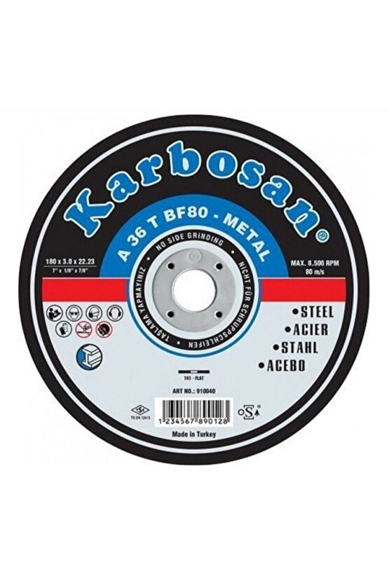 Karbosan 230luk Metal Kesici