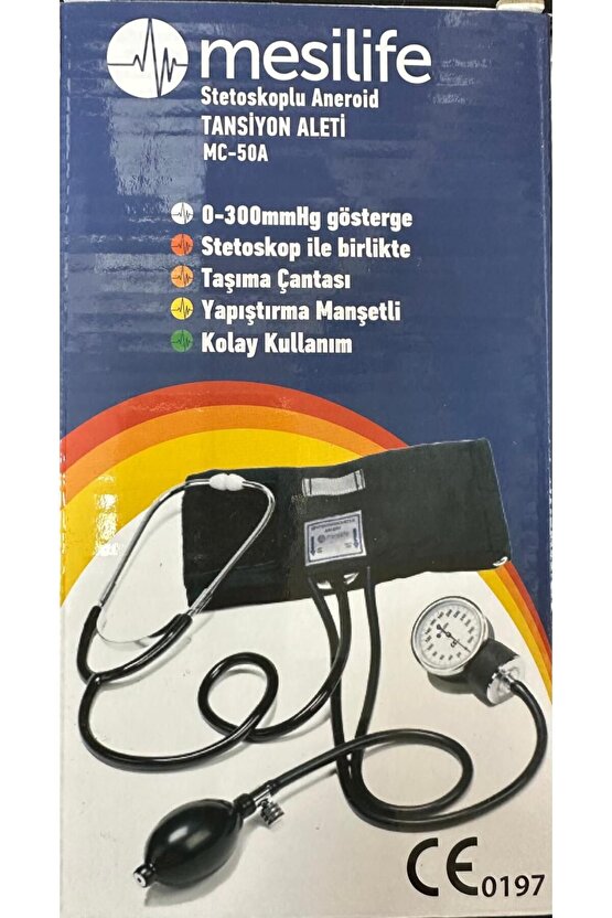 Mekanik Tansiyon Aleti Steteskoplu