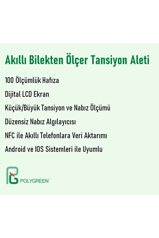 Kp 6261 Akıllı Bilekten Tansiyon Ölçer