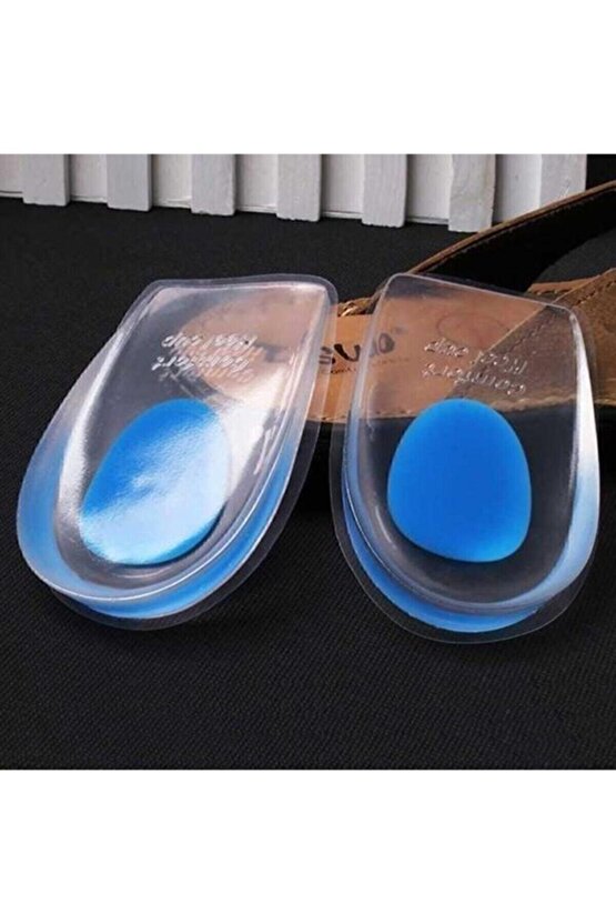 Silikon Topuk Dikeni Tabanlık Ortapedik Slikon Topukluk Gizli Jel Yastık