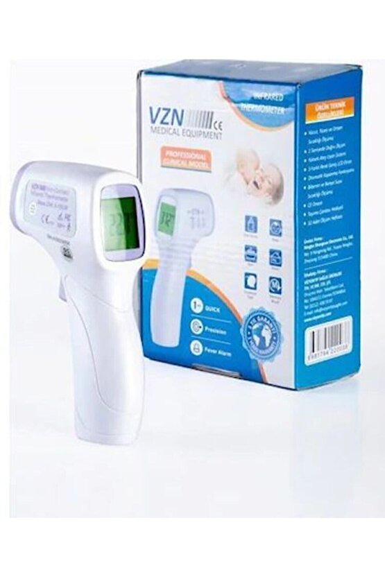 Profesyonel Klinik Model Temassız Kızıl Ötesi Ateş Ölçer