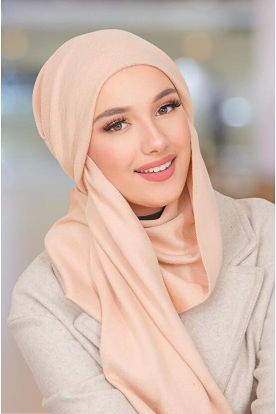 Somon Nude Serisi Kelebek Bone Şal