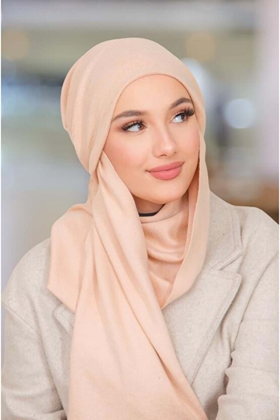 Somon Nude Serisi Kelebek Bone Şal