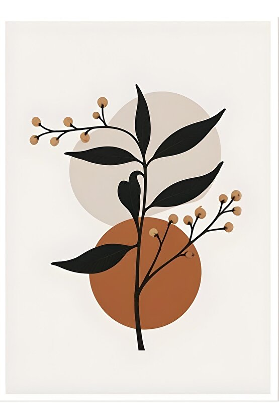 Kiremit Çapraz Bantlı Medium Size Hijab - Hazır Şal