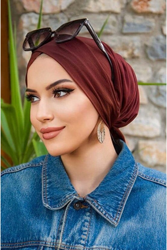 Kızıl Kahve Çapraz Havuz - Deniz Bonesi